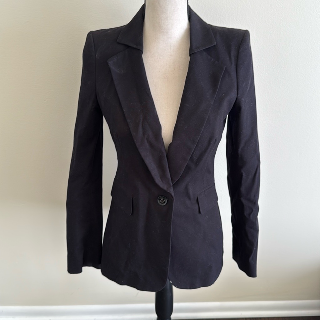 Juicy Couture Black Perfect Blazer Size X Small